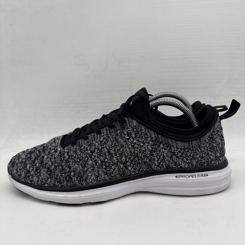 APL Women's US 11 TechLoom Phantom Melange/Black/White Shoes Athletic Sneakers